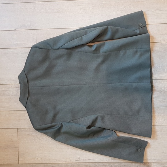 Vintage Evan Picone Green Suit Jacket Size 10 - Picture 3 of 9